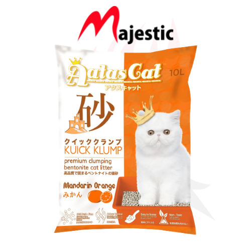 Aatas Cat Kuick Klump Bentonite Cat Litter - 10L - Majestic Trader