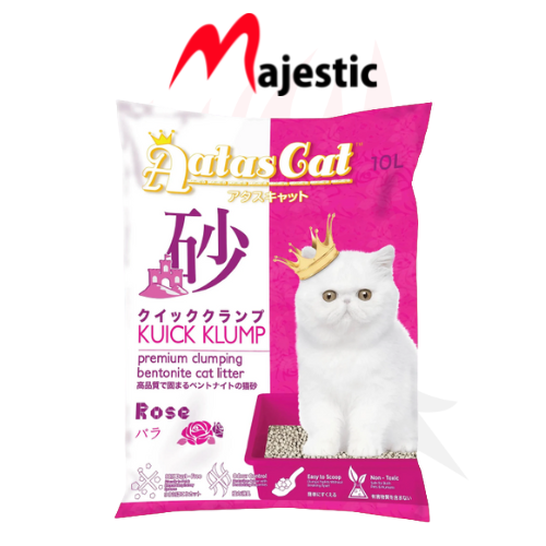 Aatas Cat Kuick Klump Bentonite Cat Litter - 10L - Majestic Trader
