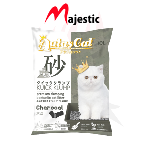 Aatas Cat Kuick Klump Bentonite Cat Litter - 10L - Majestic Trader