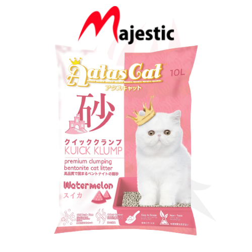 Aatas Cat Kuick Klump Bentonite Cat Litter - 10L - Majestic Trader