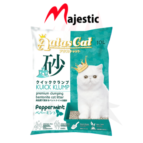 Aatas Cat Kuick Klump Bentonite Cat Litter - 10L - Majestic Trader