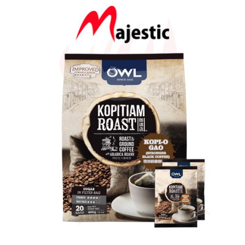 Owl Kopitiam Roast and Ground Coffee - Majestic Trader