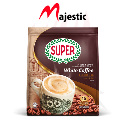 Super Charcoal Roasted White Coffee - Majestic Trader